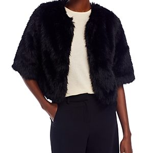 Echo Nirvana Faux Fur Cropped Jacket- 4813641