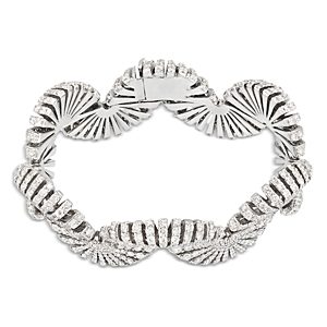 Miseno Jewelry 18K White Gold Raggi Diamond Pave Statement Bracelet- 4854308