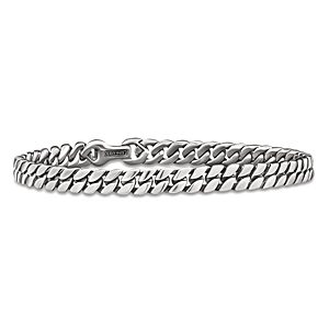 David Yurman Men's Sterling Silver Chain Curb Link Bracelet- 4726385