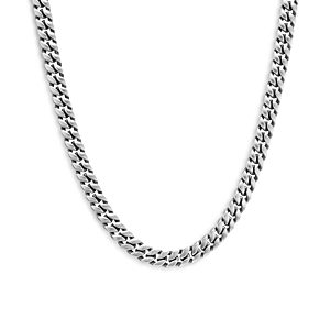 David Yurman Men's Sterling Silver Chain Curb Link Necklace, 22- 4726396