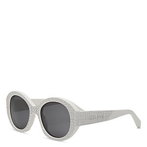 Celine Bold 3 Dots Round Sunglasses, 53mm- 4844216