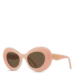Loewe Curvy Butterfly Sunglasses, 47mm- 4844277