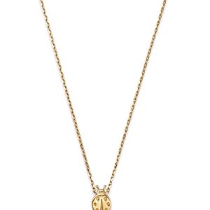 Moon & Meadow 14K Yellow Gold Ladybug Pendant Necklace, 17- 4854130