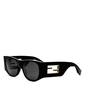 Fendi Baguette Oval Sunglasses, 54mm- 4844226