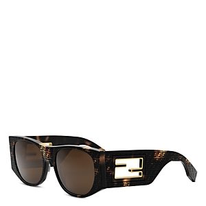 Fendi Baguette Oval Sunglasses, 54mm- 4844226