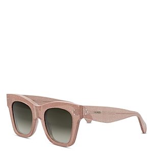 Celine Bold 3 Dots Cat Eye Sunglasses, 50mm- 4844199