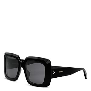 Celine Bold 3 Dots Square Sunglasses, 54mm- 4844207