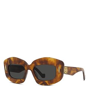 Loewe Anagram Rectangular Sunglasses, 49mm- 4844279