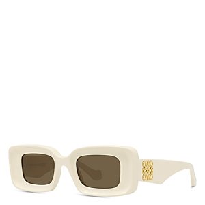 Loewe Anagram Rectangular Sunglasses, 46mm- 4844275