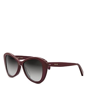 Celine Thin Butterfly Sunglasses, 55mm- 4844212