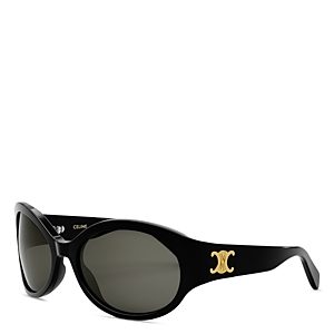 Celine Triomphe Oval Sunglasses, 62mm- 4844214