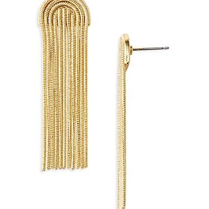 Aqua Fringe Earrings - 100% Exclusive- 4761973
