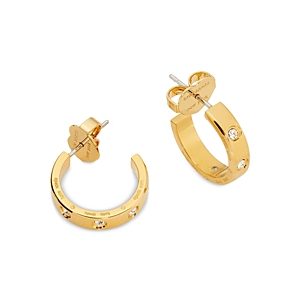 kate spade new york Set in Stone Huggie Hoop Earrings- 4764706