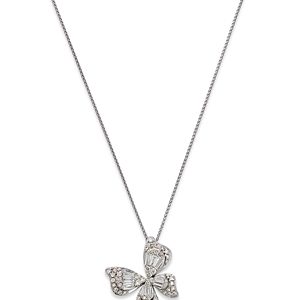 Bloomingdale's Diamond Butterfly Pendant Necklace in 14K White Gold, 0.55 ct. t.w.- 4796958