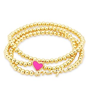 Aqua x Kerri Rosenthal Beaded Strength Bracelet Set in 14K Gold Plated - 100% Exclusive- 4858791