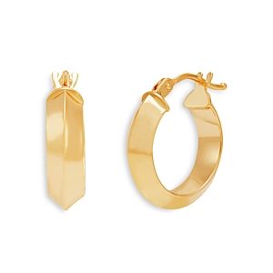 Bloomingdale's 14K Yellow Gold Tube Hoop Earrings - 100% Exclusive- 4851303