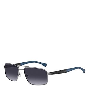 Boss Rectangle Aviator Sunglasses, 59mm- 4850811