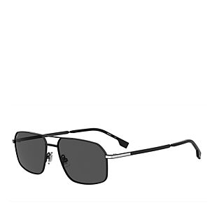 Boss Square Pilot Sunglasses, 58mm- 4850815