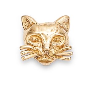 Moon & Meadow 14K Yellow Gold Cat Head Single Stud Earring- 4834137