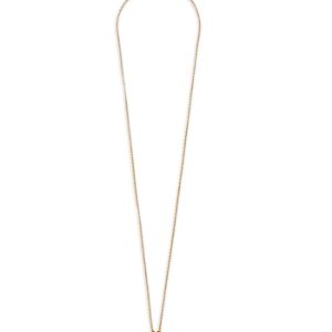 Maje Bistone Mixed Gemstone Multi Charm Pendant Necklace in Gold Tone, 16.7- 4795166