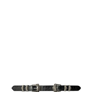 Maje 123 A Double Grunge Leather Belt- 4795184