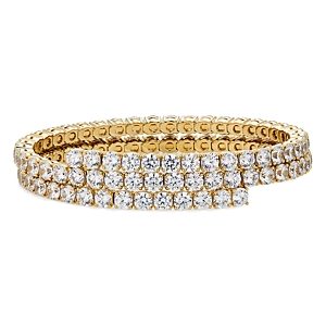 Nadri Multi Row Coil Bracelet- 4768759