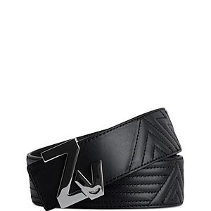 Zadig & Voltaire Zv Initiale La Quilted Leather Belt- 4746672