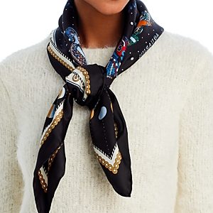 Echo Written In The Stars Silk Square Scarf- 4823266