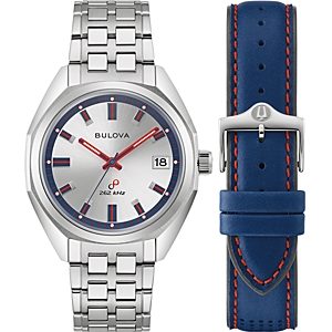 Bulova Classic Jet Star Watch, 40mm- 4874633