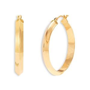 Bloomingdale's 14K Yellow Gold Tube Hoop Earrings - 100% Exclusive- 4851338