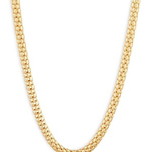 Bloomingdale's Popcorn Link Chain Necklace in 14K Yellow Gold, 18- 4851336