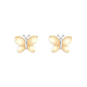 Moon & Meadow 14K Yellow Gold Butterfly Stud Earrings- 4851346