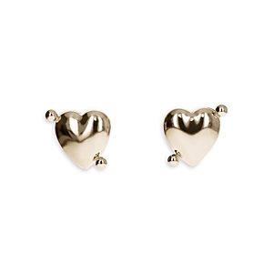 Justine Clenquet Sasha Ball & Heart Stud Earrings- 4797695