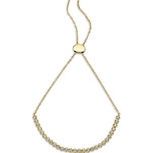Moon & Meadow 14K Yellow Gold Diamond Bolo Bracelet- 4876181