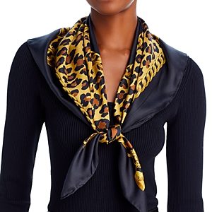Echo Leopard Charm Square Silk Scarf - 100% Exclusive- 4823320