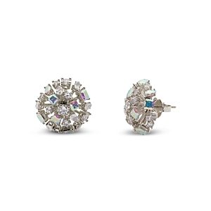kate spade new york Beaming Bright Cubic Zirconia Cluster Stud Earrings in Silver Tone- 4871614