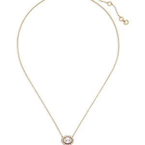 kate spade new york Victoria Halo Mini Pendant Necklace, 16- 4871610