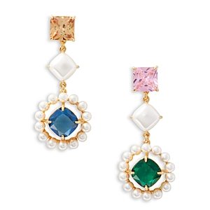 kate spade new york Victoria Linear Mismatch Statement Earrings- 4871612