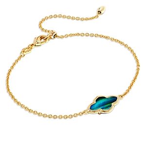 Kendra Scott Abbie Framed Medallion Bracelet in 14K Gold Plated- 4783113