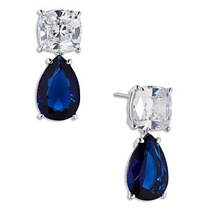 Nadri Rockstars Mixed Cubic Zirconia Drop Earrings- 4768849