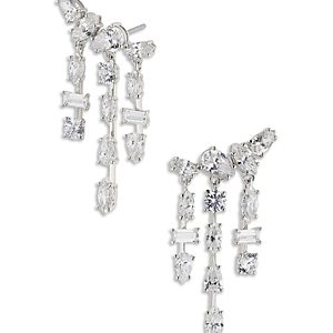 Nadri Rockstars Mixed Cubic Zirconia Drop Earrings- 4768856