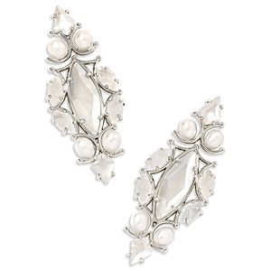 Kendra Scott Genevieve Mixed Mother of Pearl & Cultured Freshwater Pearl Statement Earrings- 4818499