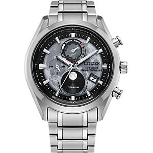 Citizen Eco-Drive Sport Luxury Titanium Watch, 43mm- 4924001