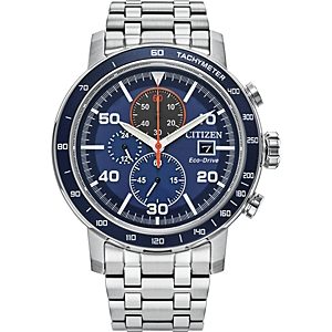 Citizen Eco-Drive Weekender Chronograph, 44mm- 4924004