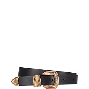 The Kooples Women's Rhinestone Embellished Leather Belt- 4854482