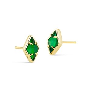 Kendra Scott Kinsley Mother of Pearl Geometric Stud Earrings- 4888105