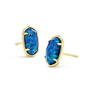 Kendra Scott Grayson Stone Stud Earrings in 14K Gold Plated- 4730208