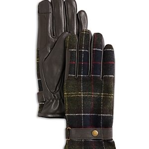 Barbour Aubrey Waterproof Tartan Gloves- 4802419
