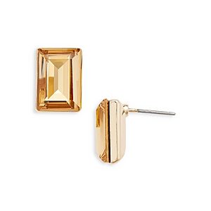 Aqua Stone Stud Earrings - 100% Exclusive- 4836373