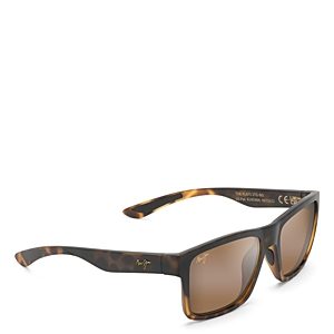 Maui Jim The Flats Polarized Rectangular Sunglasses, 57mm- 4868892